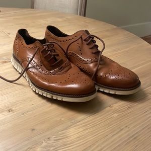 Cole Haan Zero Grand Brown Wingtip 10.5